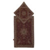 Perzisch Termeh Gebedskleed - Luxe Rood Paisley Sajada