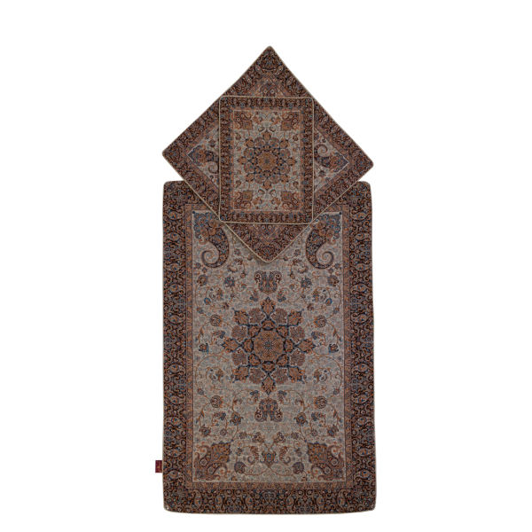 Perzisch Termeh Gebedskleed – Luxe Cream Paisley Sajada