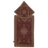 Luxe Perzisch Termeh Gebedskleed – Rood – Paisley Sajada