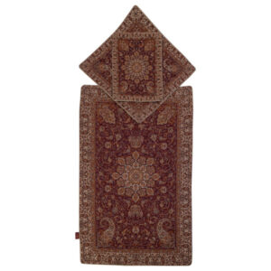 Luxe Perzisch Termeh Gebedskleed – Rood – Paisley Sajada