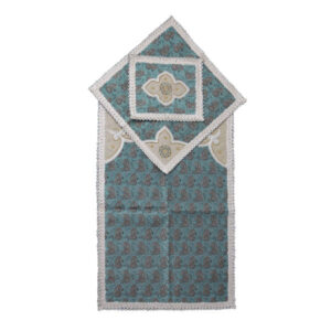 Perzisch Termeh Gebedskleed – Luxe Groen Paisley Sajada