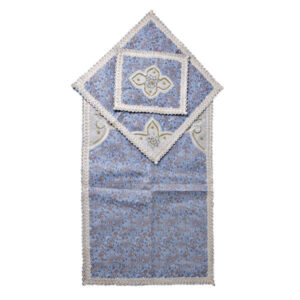 Luxe Perzisch Termeh Gebedskleed – Blauw – Klassiek Paisley