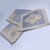 Luxe Perzisch Termeh Gebedskleed – Blauw – Klassiek Paisley