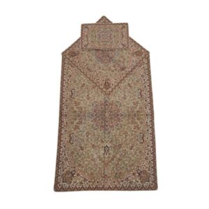 Luxe Perzisch Termeh Gebedskleed – Bruin Paisley – Sajada