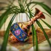 Decoratieve Koperen Vaas – Handgeschilderd met Perzisch Minakari Emaille, Goli