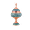 Handgemaakte Perzische Suikerpot met Turquoise Inleg Dina