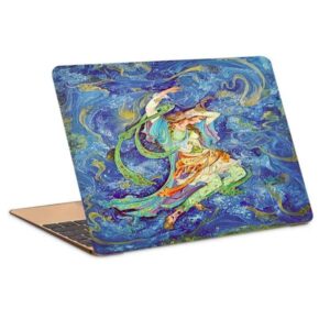 15.6 Inch Laptopsticker met Miniatuurschilderij