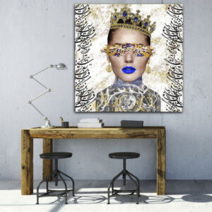 Perzisch Canvas Kunst – Parsi Koningin