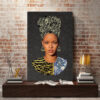 Perzisch Canvas Kunst – Rihanna Portret