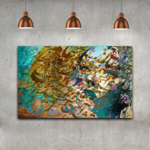 Perzisch Canvas Kunst – Vrouwen Portret