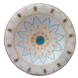 Handgeschilderd Decoratief Aardewerk Bord – Negin