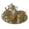Perzische Messing Thee & Koffie Set – Vintage Stijl