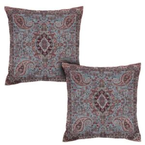 Perzische Termeh Kussenhoes – Model Banafshe (2X) | Elegante Bloemmotief