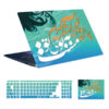 Turkooize Laptop Stickers – Perzische Calligraphy