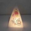 Islamitische Piramide Zoutlamp Handgemaakt met Wa In Yakad Vers