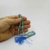 Perzische Neyshabur Turkoois Rozenkrans: Gebed 66 Kralen Handgemaakte Tasbih Lana