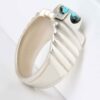 Zilveren Ring met Neyshabur Turkoois Khorshidi – Sterling Zilver