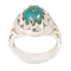 Zilveren Ring met Neyshabur Turkoois Sanam – Sterling Zilver