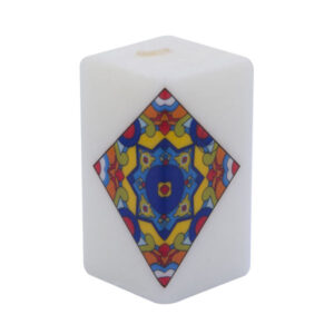 Perzische kaars – model Cube design (set van 3)