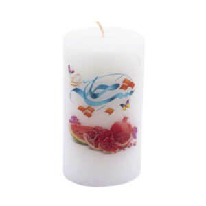 Decoratieve Kaars – Elegante Keuze, Geschikt voor Yalda Tafel (2x)