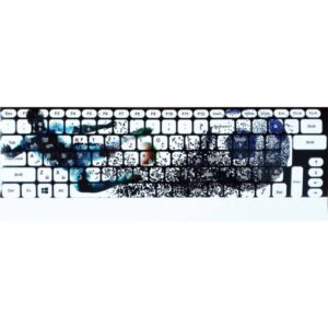 Perzische Toetsenbord Stickers — Model Voetbal — Farsi Layout