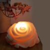 Perzische Bloem Zoutlamp – Handgemaakt Rozenontwerp