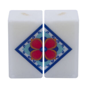 Set van 2 Perzische Kaarsen – Model Cube
