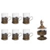 Luxe Brons Thee Service Set - 7-delig - Traditioneel