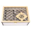 Luxueuze Heren Accessoires Set – Model Dayan Grijs Paisley