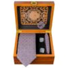 Luxueuze Heren Accessoires Set – Model Hamta Purper