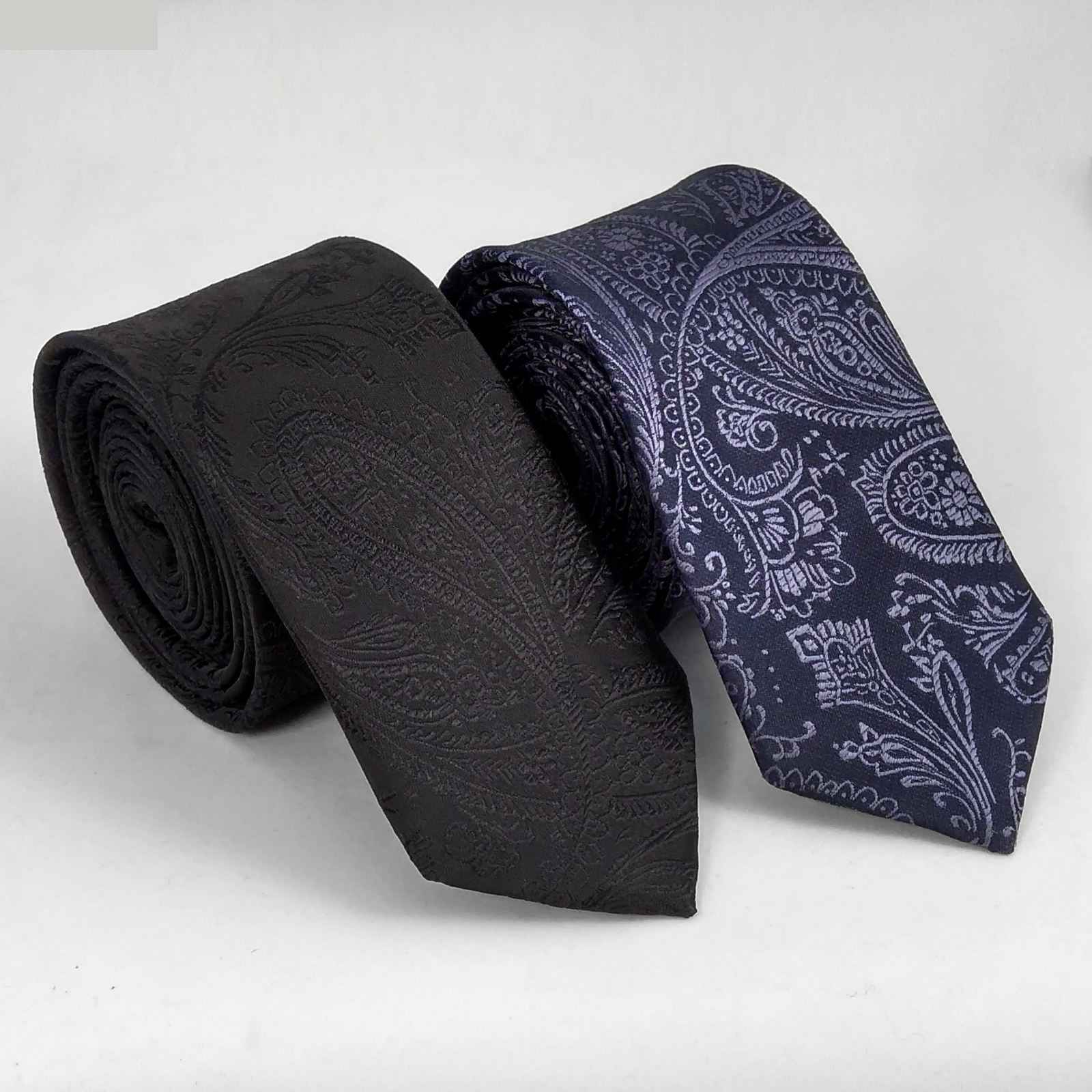 Luxueuze Heren Accessoires Set – Model Khademi Bloemen Zwart