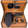 Luxueuze Heren Accessoires Set – Model Latif Zwart