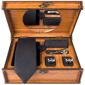 Luxueuze Heren Accessoires Set – Model Latif Zwart