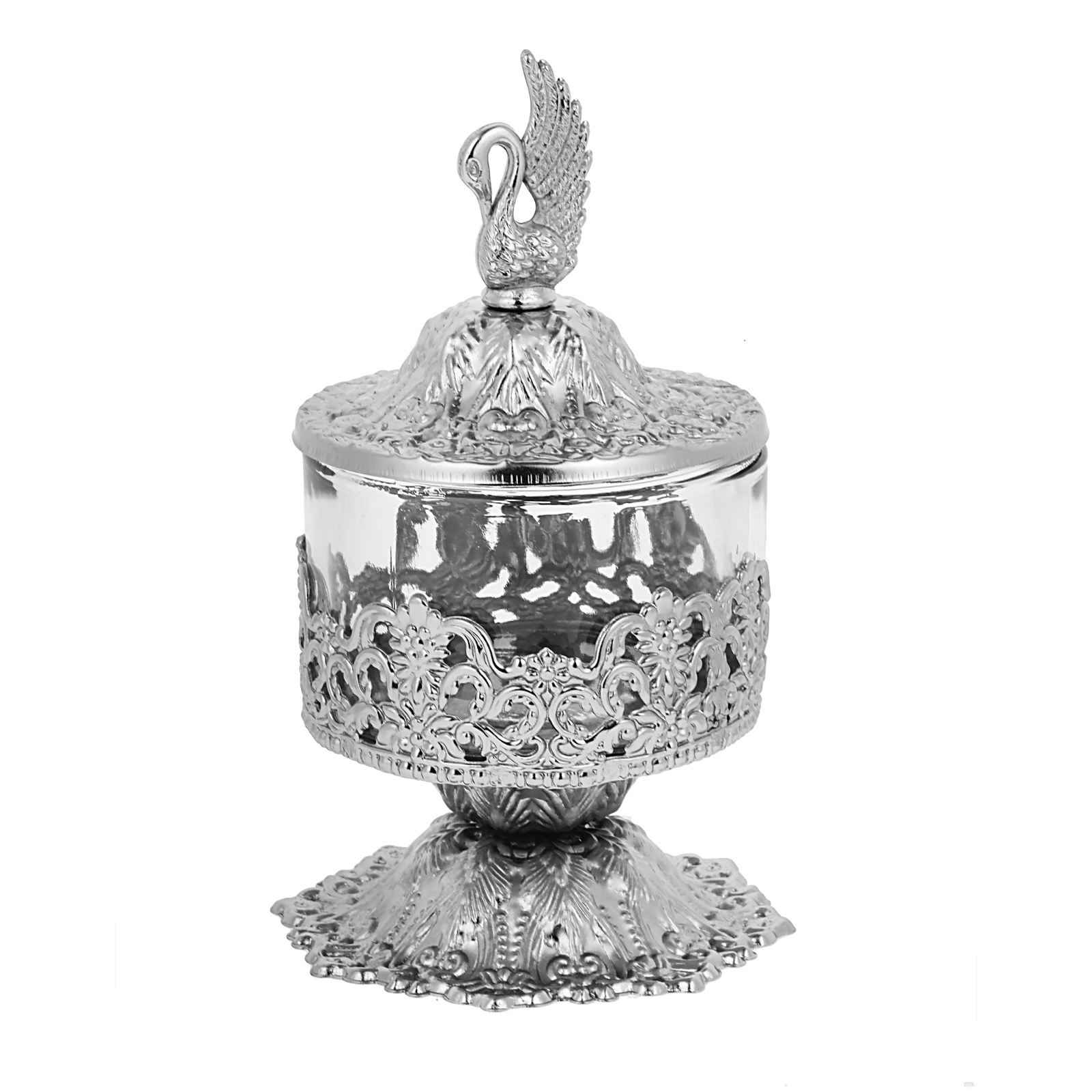 Vintage Perzische Zilveren Thee Service Set
