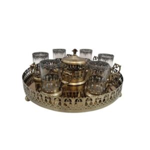 Vintage Perzische Thee Servies Set