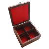 Bita I Houten Thee-Organizer Doos met Compacte Secties