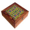 Bita I Houten Thee-Organizer Doos met Compacte Secties