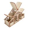 Kolbeh Verticale Houten Thee Opslag Doos – Compact en Perzisch-Inspiratie