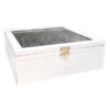 Mahani Houten Thee Organizer Doos met Traditionele Perzische Kisten