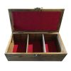 Mahsan Houten Thee-Organizer Doos – Vintage-geïnspireerde vakken