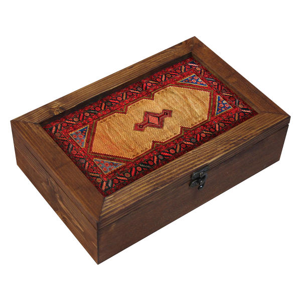 Pasargad II Houten Thee Opslag Doos