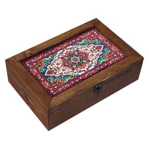 Sana Luxe Houten Theedoos – Elegante Thee Opslag
