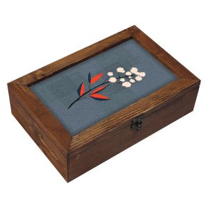 Sana II Thee Organizer – Houten Doos met Ingebouwde Laden