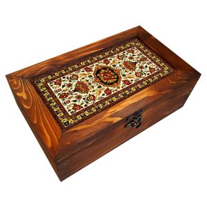 Soren II Houten Theedoos – Ambachtelijke Thee Organizer