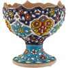 Blauwe Emaille Haft-sin Set voor Nowruz (Minakari)
