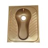Gouden Roestvrijstalen Hurktoilet – Luxe Hurkpan