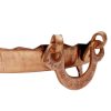 Perzische Koperen Serving Platter Handgehamerd Zarin