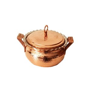 Iraanse Koperen Kookpan – Modern geïnterpreteerd oosters design (gehamerd)