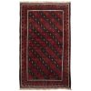 Vintage Perzisch Baluchistan Tapijt (Bukhara Design) - Rode Wol