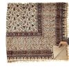 Iraanse Tafelkleed: Traditionele Kalamkari Blockprint van Isfahan Askari